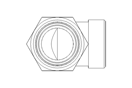 Raccordo a gomito L 35 St ISO8434