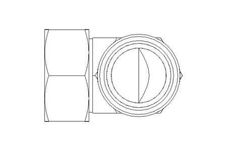 Raccordo a gomito L 35 St ISO8434