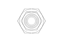 Reducing coupling L 22/15 St ISO8434