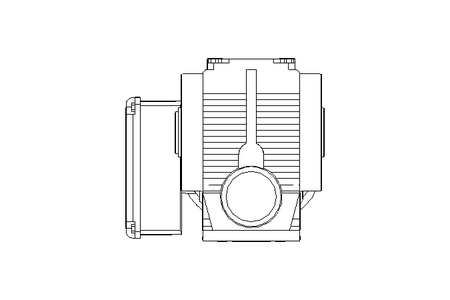 Worm gear motor 0.37kW 32 1/min