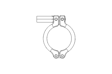 Clamping ring FL-Extra G (hexagon nut)