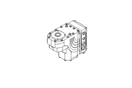 Flat gear servo motor 200 Nm