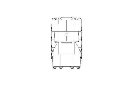 Flat gear servo motor 200 Nm