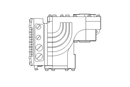 FLAT GEAR SERVO MOTOR 80 Nm