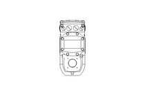 Flat gear servo motor 64 Nm