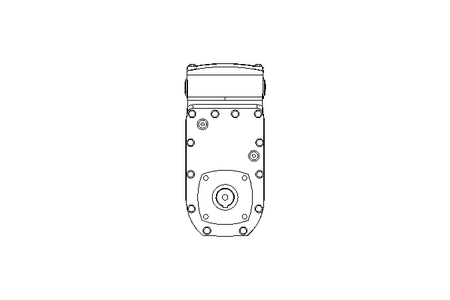 Flat gear servo motor 64 Nm