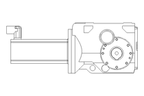 Helical-bevel gearmotor 5.30 Nm