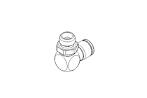 Elbow screw-in connector G1/4 D8 SS