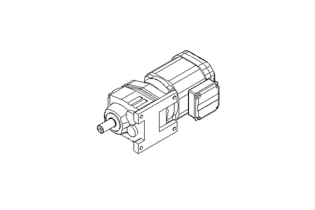 Spur gear motor 1.1kW 120 1/min