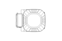 Spur gear motor 1.1kW 120 1/min