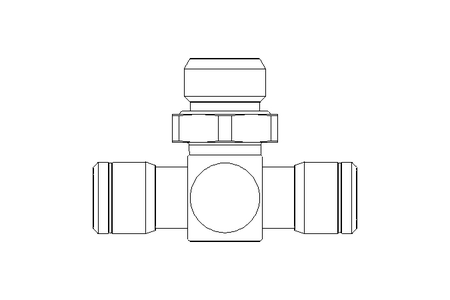 T-Steckverschraubung G1/4 D 6 Niro