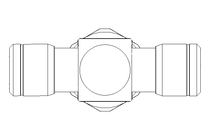 T-Steckverschraubung G1/4 D 6 Niro