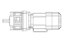 Motorreductor coaxial 0,37kW 48 1/min