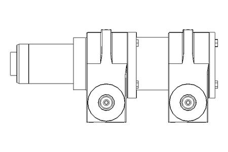 Cross-helical gear