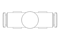 Drosselrückschlagventil D6 0,2-10 bar