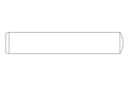 Pasador cilíndrico ISO 2338 10 m6x55 A2