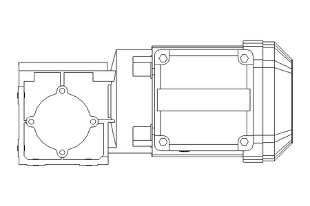 Motoriduttore 0,37kW 210 1/min