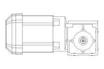 Motoriduttore 0,37kW 210 1/min