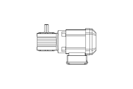 Motoriduttore 0,37kW 210 1/min