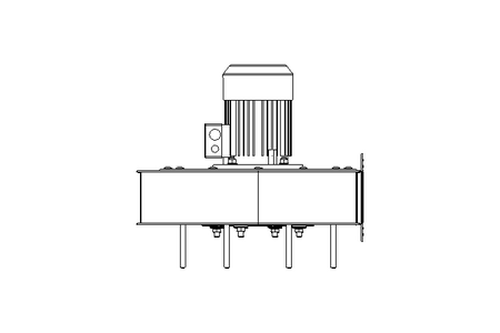 Ventilateur radial 750W