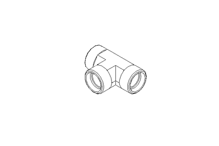 T-connector L 22/22/22 St ISO8434