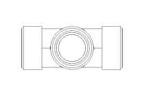 Raccordo a T L 22/22/22 St ISO8434