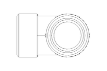 Raccordo a T L 22/22/22 St ISO8434