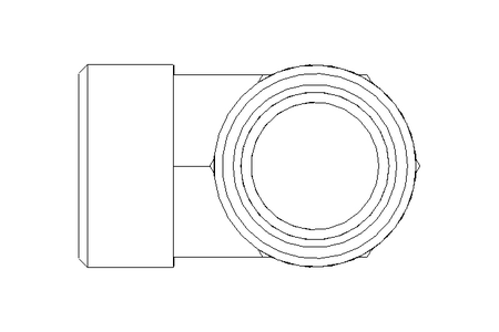 T-connector L 22/22/22 St ISO8434