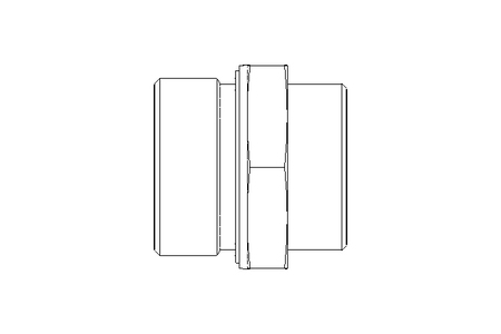 Connecting piece L 35 G 1 1/2" St