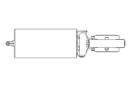 Butterfly valve B DN050 OVO AA E