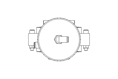 Válvula de mariposa B DN065 OVO AA E