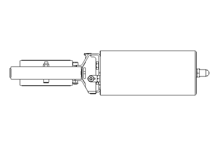 Válvula borboleta B DN080 OVO AA E