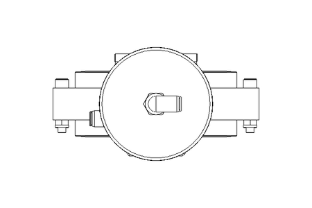 Valvola a farfalla B DN100 OVO AA E