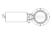 Scheibenventil B DN100 OVO AA E