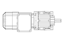 Motorreductor coaxial 0,37kW 29 1/min