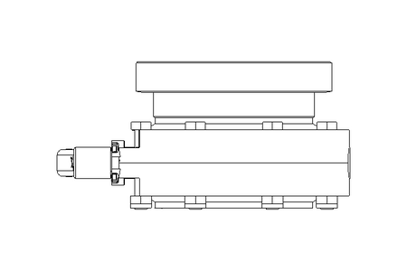 Butterfly valve B DN125 WVM MA E