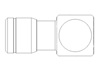 L-Steckverschraubung M5 D=4 (Niro)