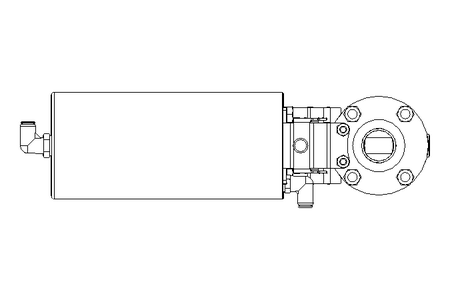 Butterfly valve B DN025 WVM AA E