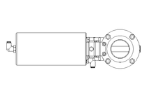 Válvula borboleta B DN050 WVM AA E