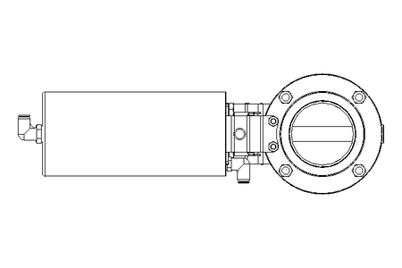 Butterfly valve B DN065 WVM AA E