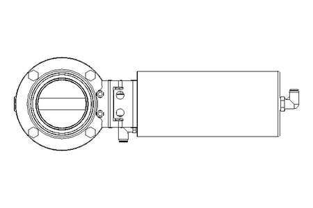 Butterfly valve B DN065 WVM AA E