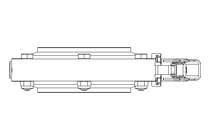 Butterfly valve B DN100 WVW MA E