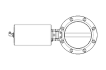 Дисковый клапан B DN150 WVW NC E