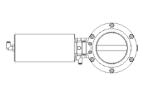 Válvula borboleta B DN100 WVW AA E