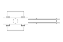 Butterfly valve B DN040 MVM MA E