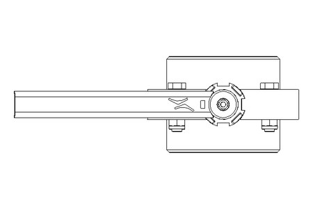 Butterfly valve B DN065 MVM MA E