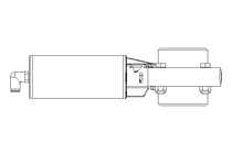 Butterfly valve B DN040 MVM NC E