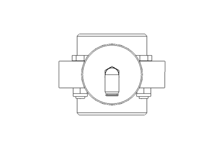 Butterfly valve B DN040 MVM NC E