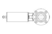 Butterfly valve B DN040 MVM NC E