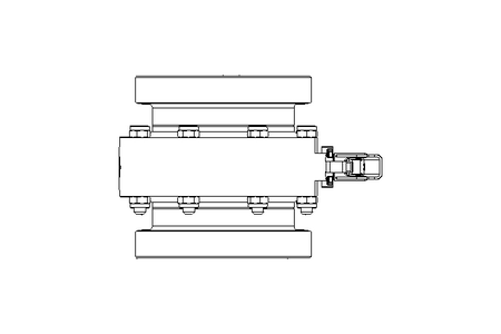 Butterfly valve B DN125 MVM MA E